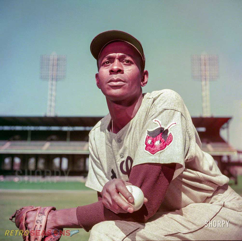 Satchel Paige St Louis Browns pitcher