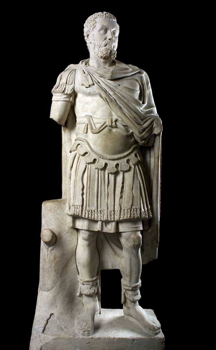 Statue Septimius Severus Military British Museum