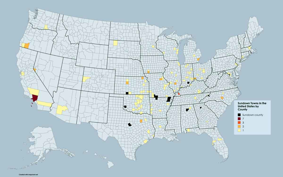 Sundown Towns in the United States