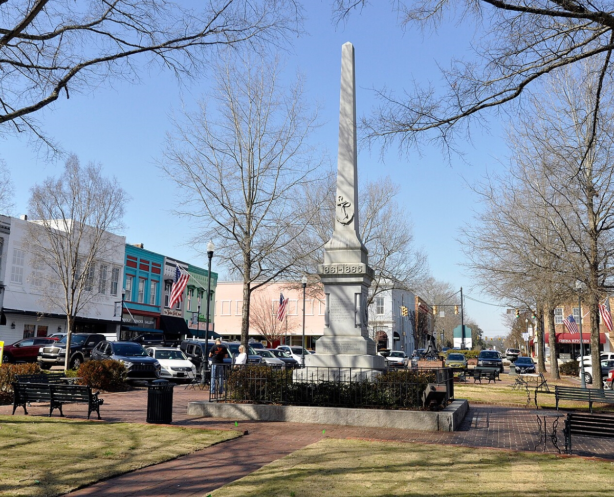 abbeville confederate monument abbeville south carolina