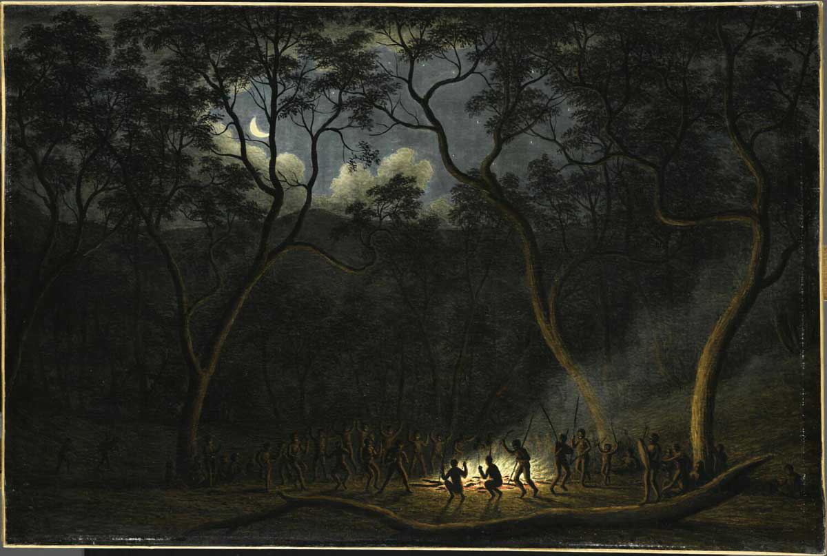 aboriginal people glover painting