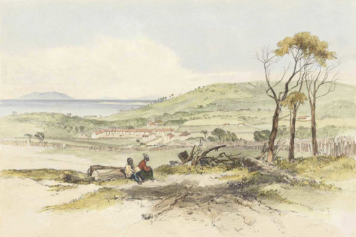 aborigines flinders island tasmania australia