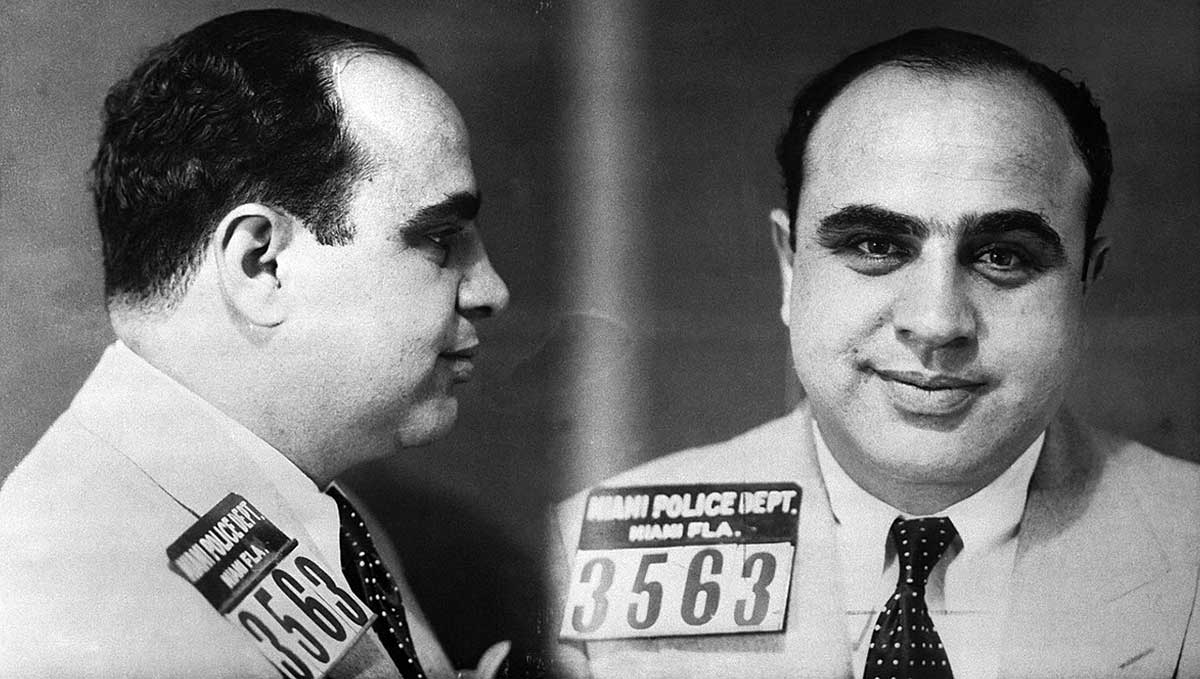 al Capone 1930 mug