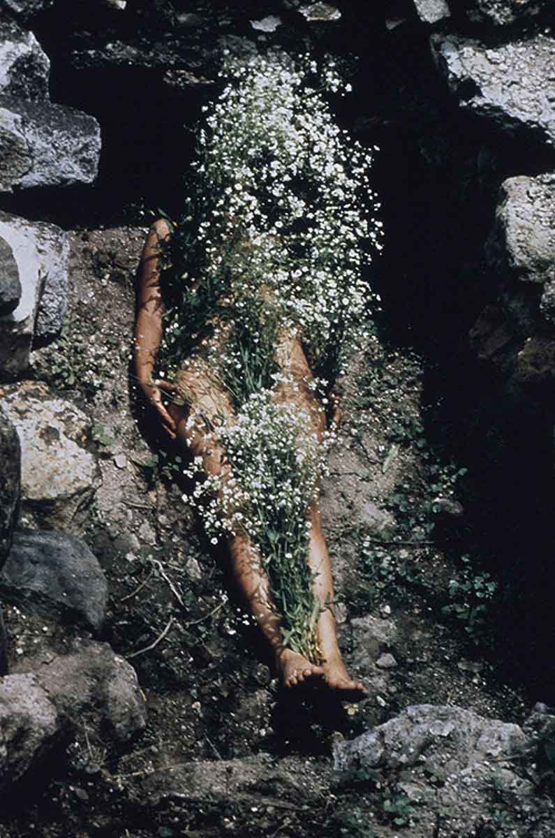 ana mendieta untitled silueta series earth body