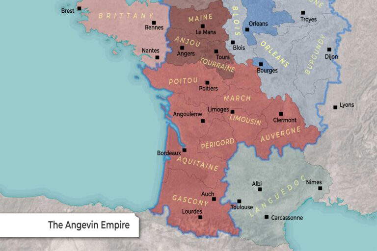 Map: Angevin Empire