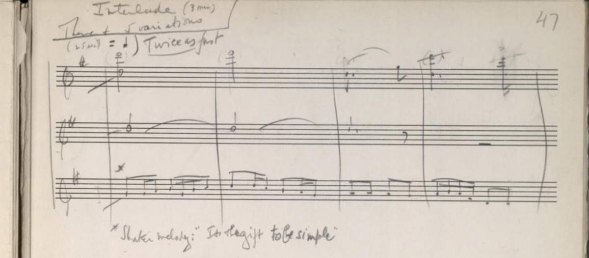 appalachian spring interlude