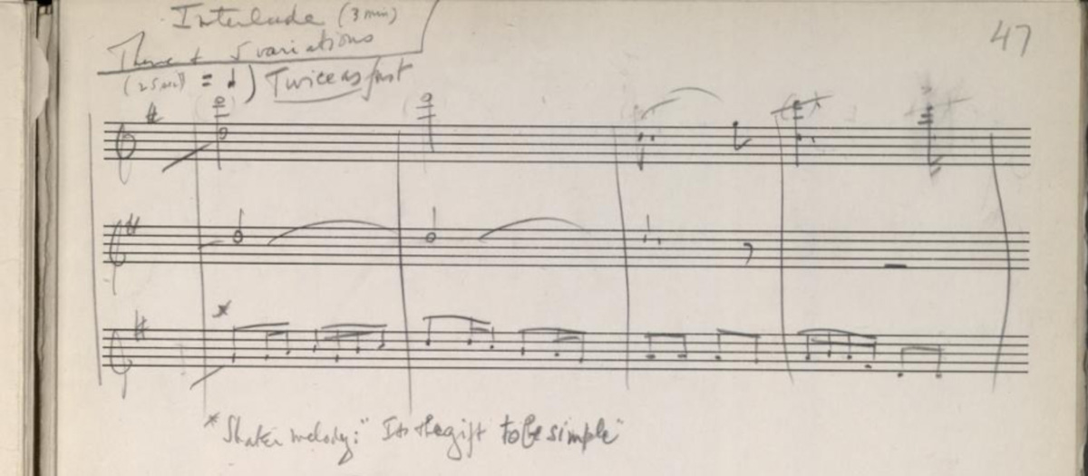 appalachian spring interlude
