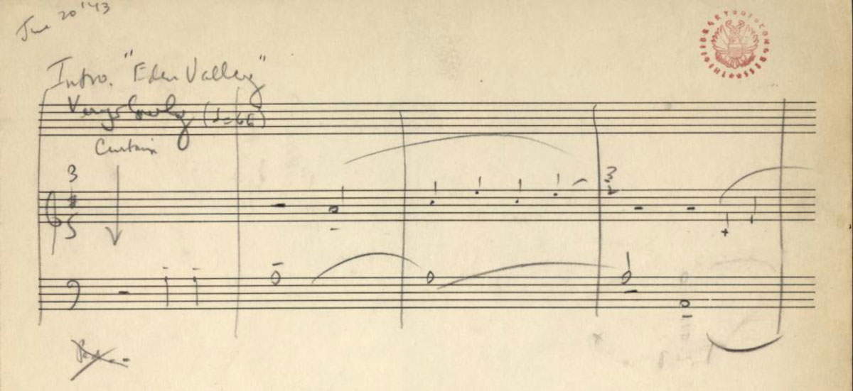 appalachian spring intro score