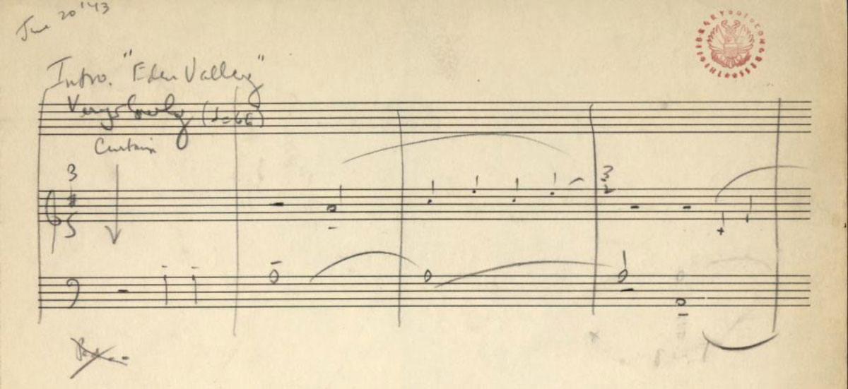 appalachian spring intro score