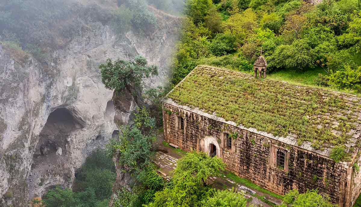 armenia cave city old khndzoresk