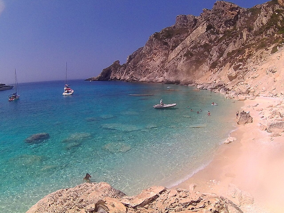 aspri ammos beach othonoi island greece