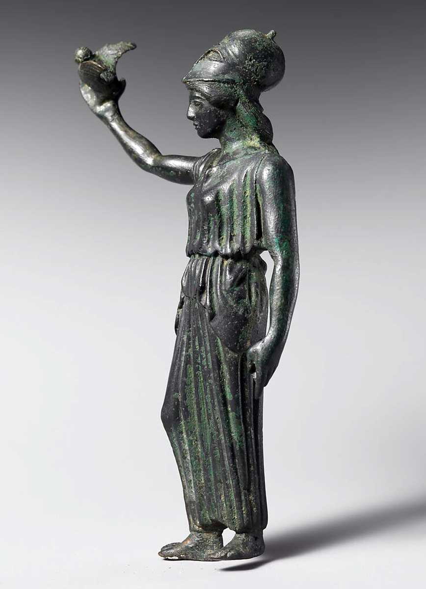 athena with owl