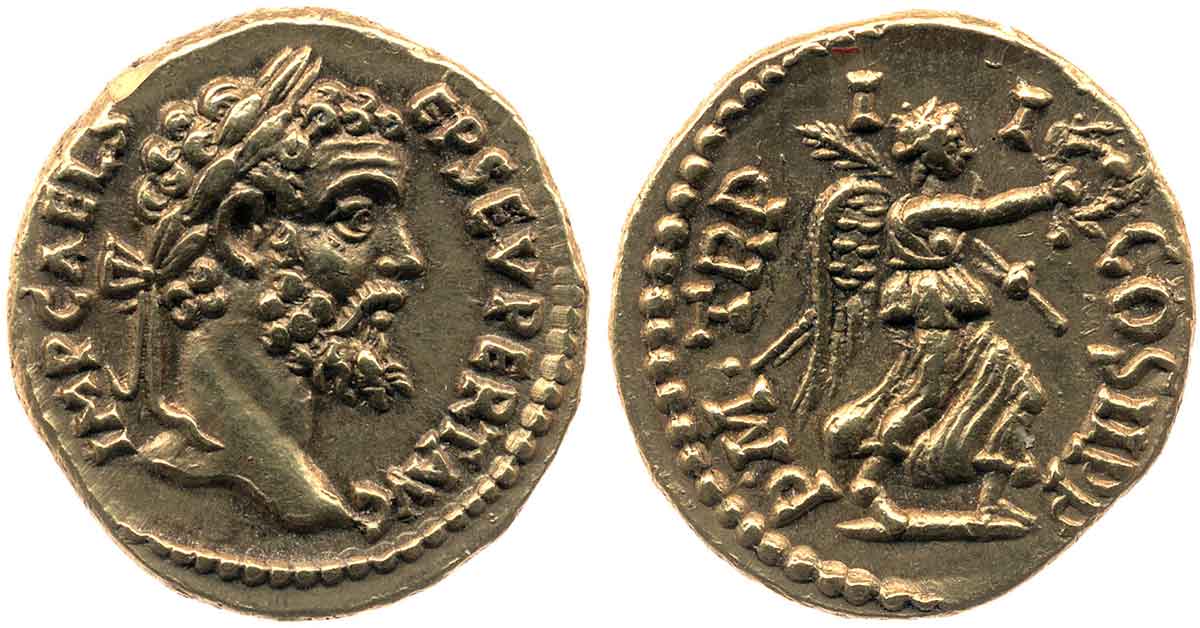 aureus septimius severus victory britishmuseum