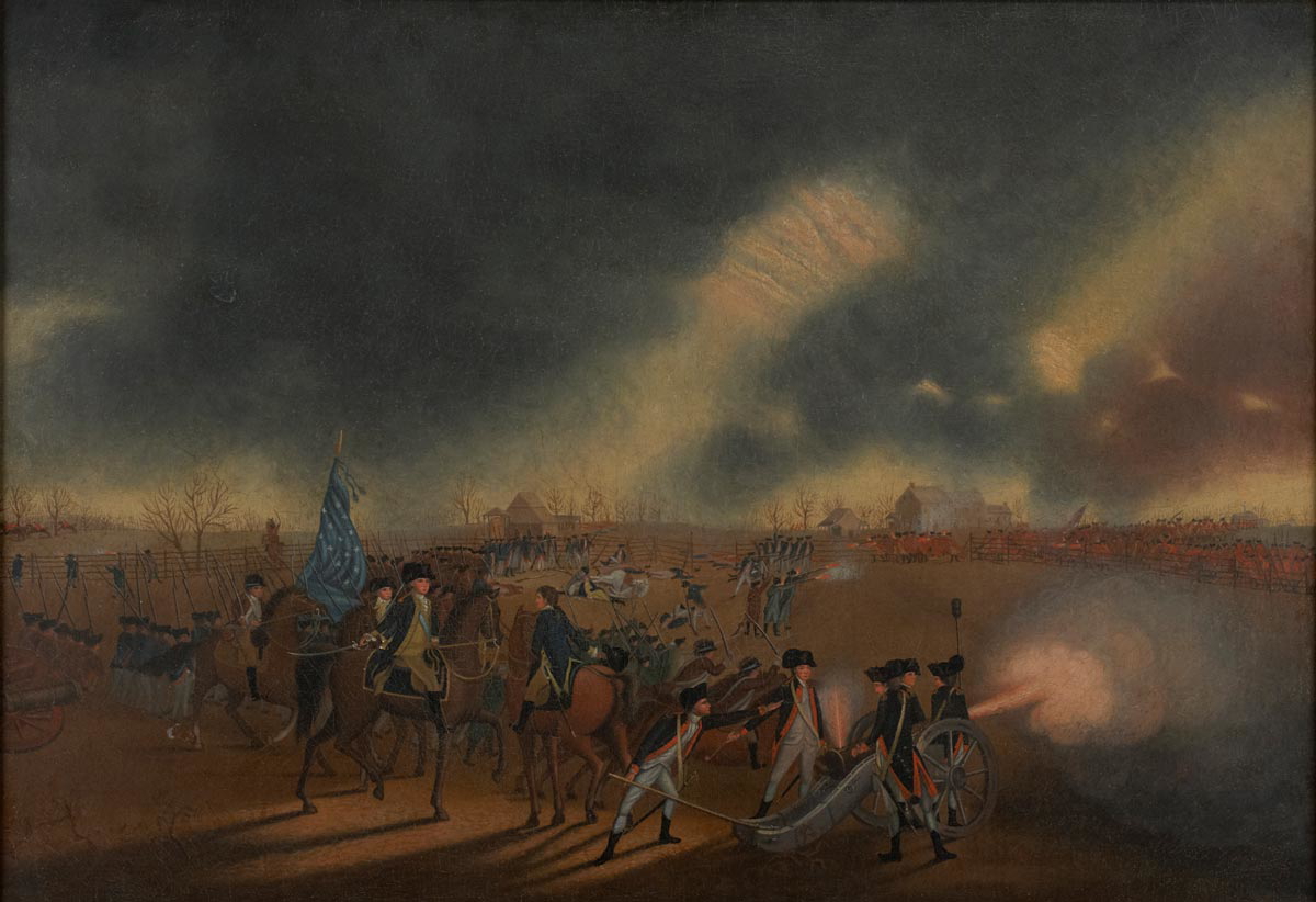 battle of princeton james peale