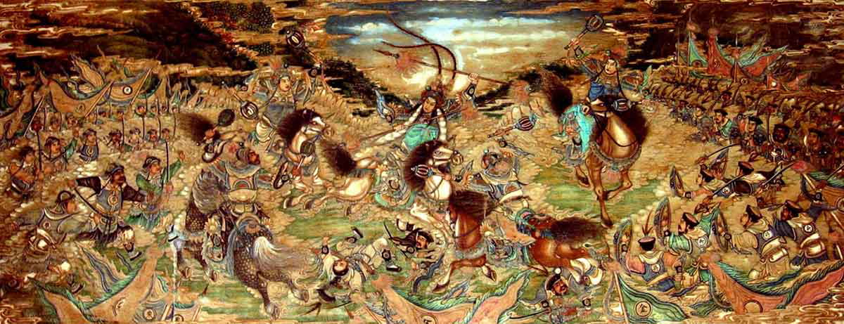 battle zhuxian county yue fei