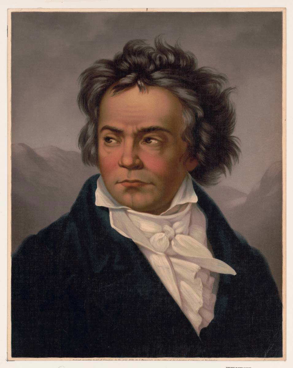 beethoven library of congress portrait