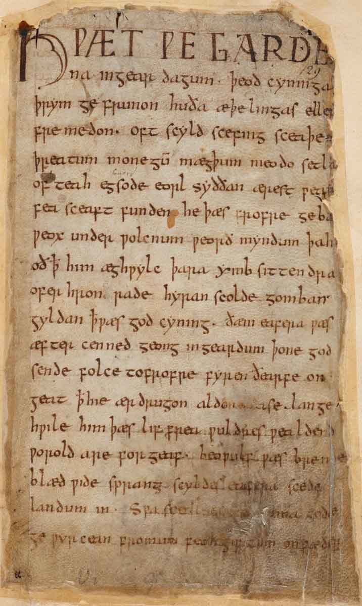 beowulf manuscript