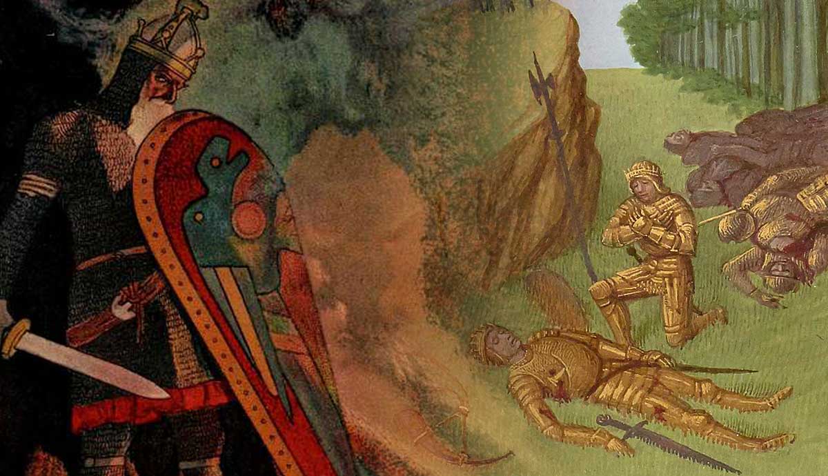 beowulf song roland heroic deaths