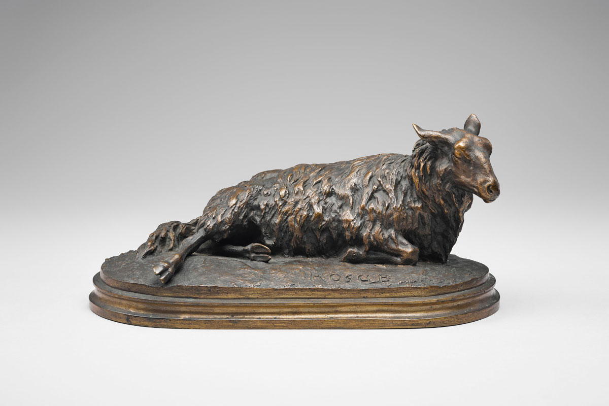 bonheur sheep sculpture