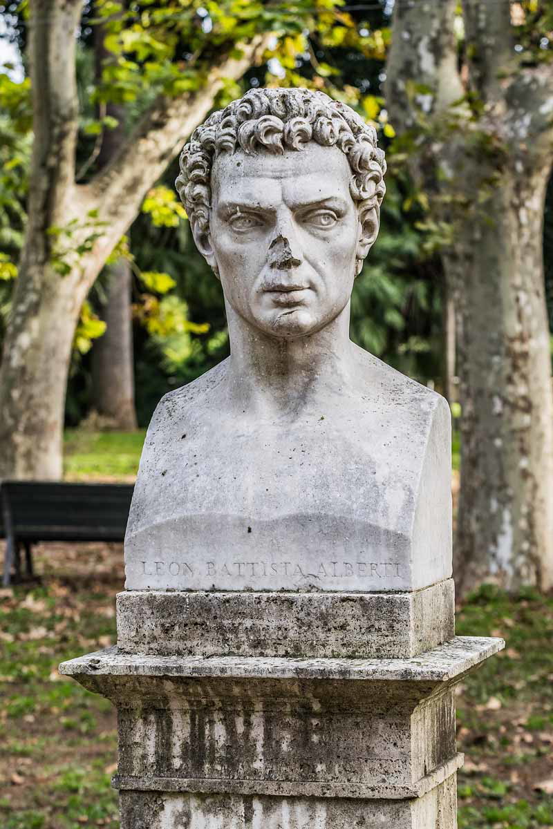 bust leon battista alberti