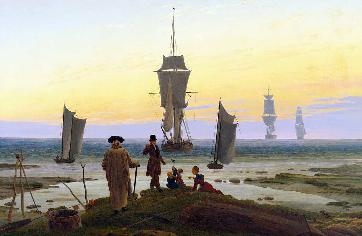 caspar david friedrich life stages painting