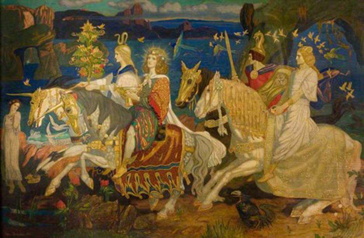 celtic revival riders of the sidhe