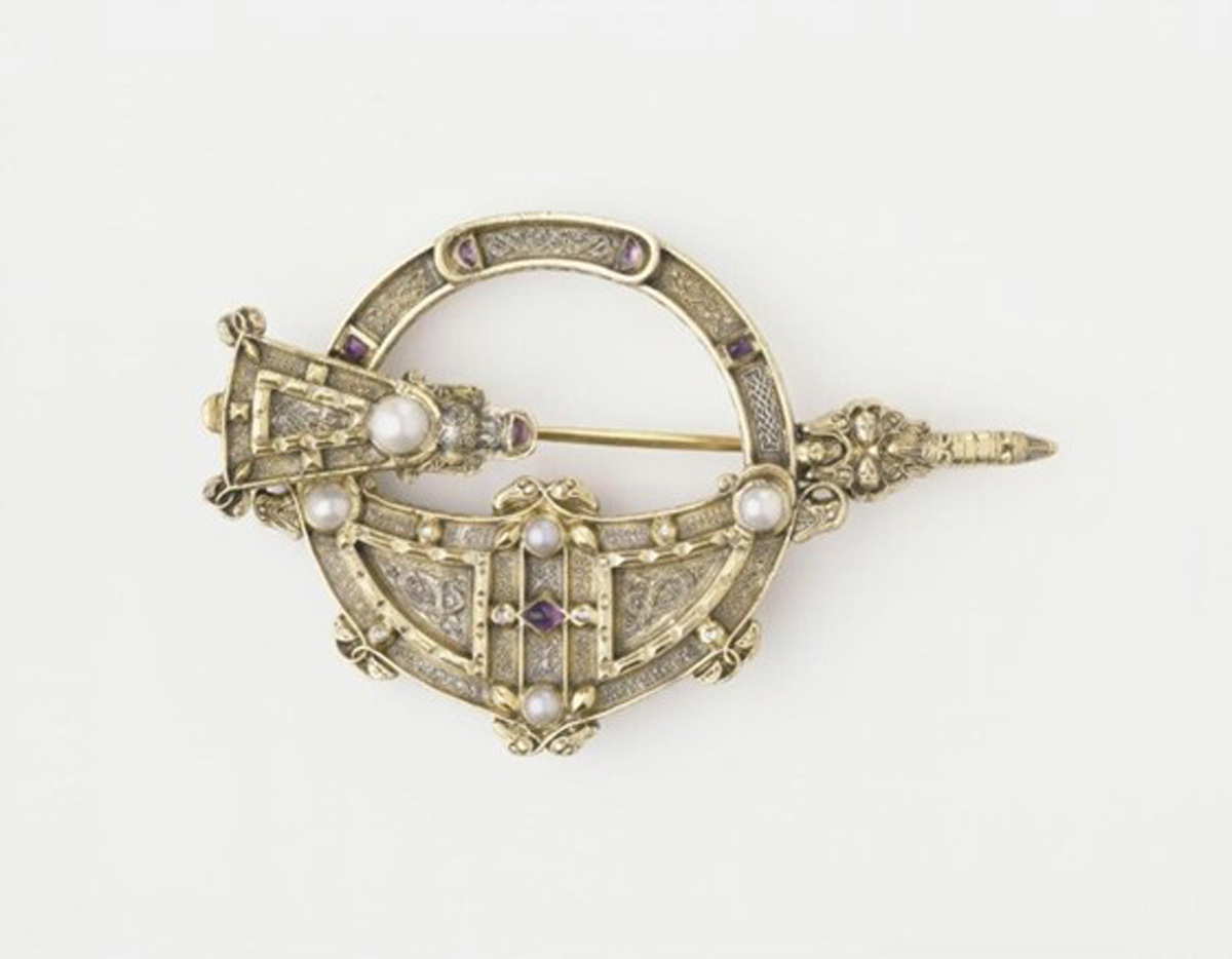 celtic revival tara brooch reproduction
