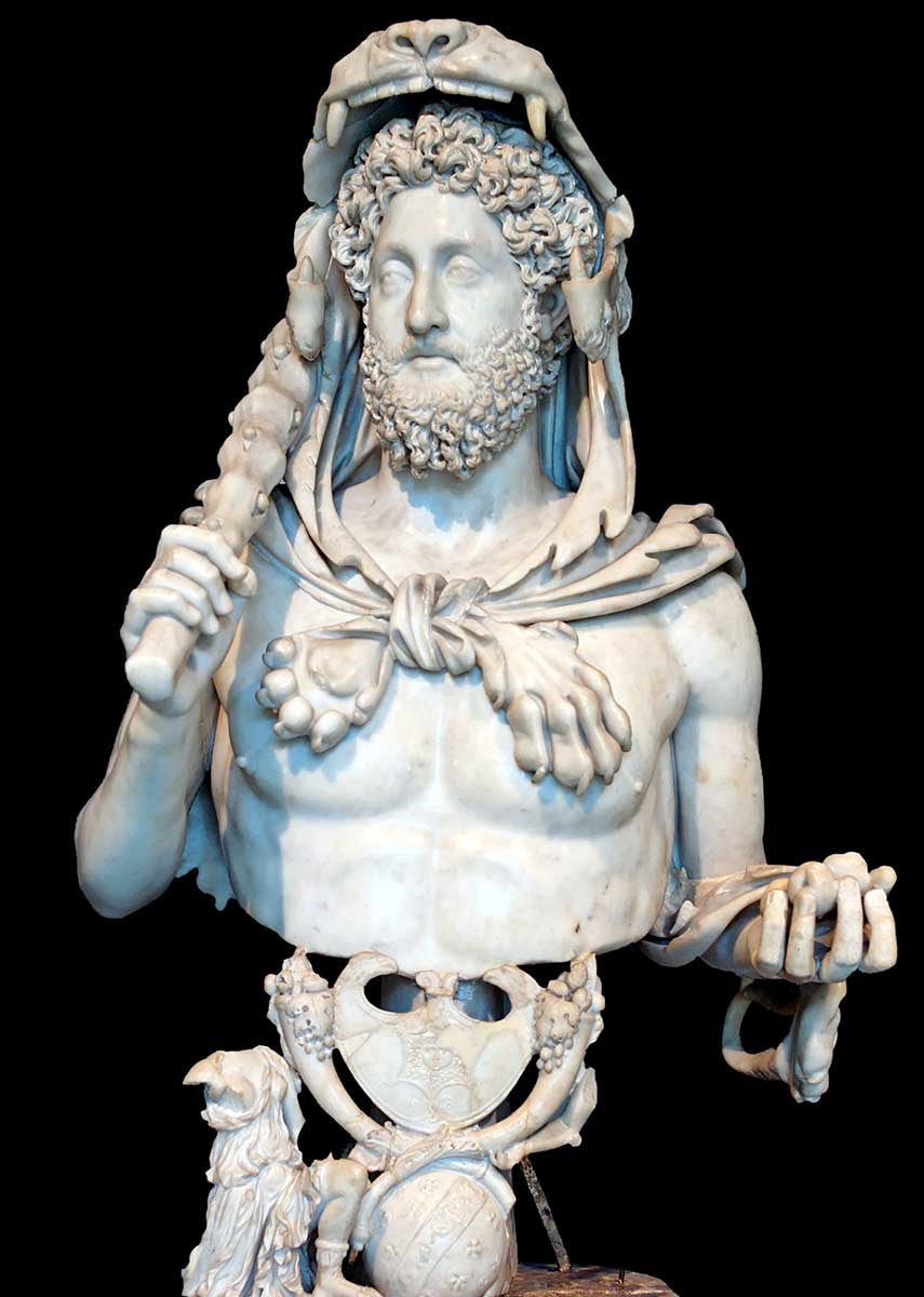 commodus as hercules