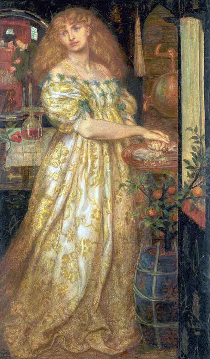 dante gabriel rossetti lucrezia borgia