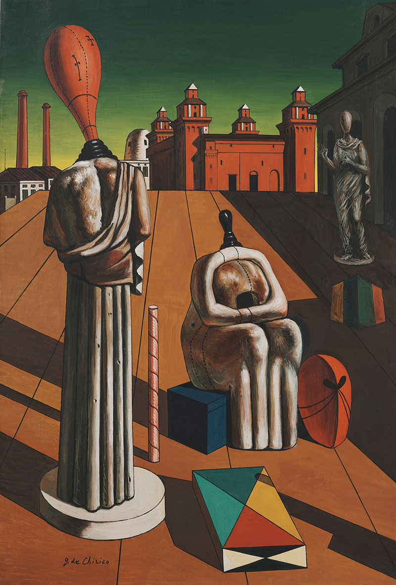 de chirico muses painting