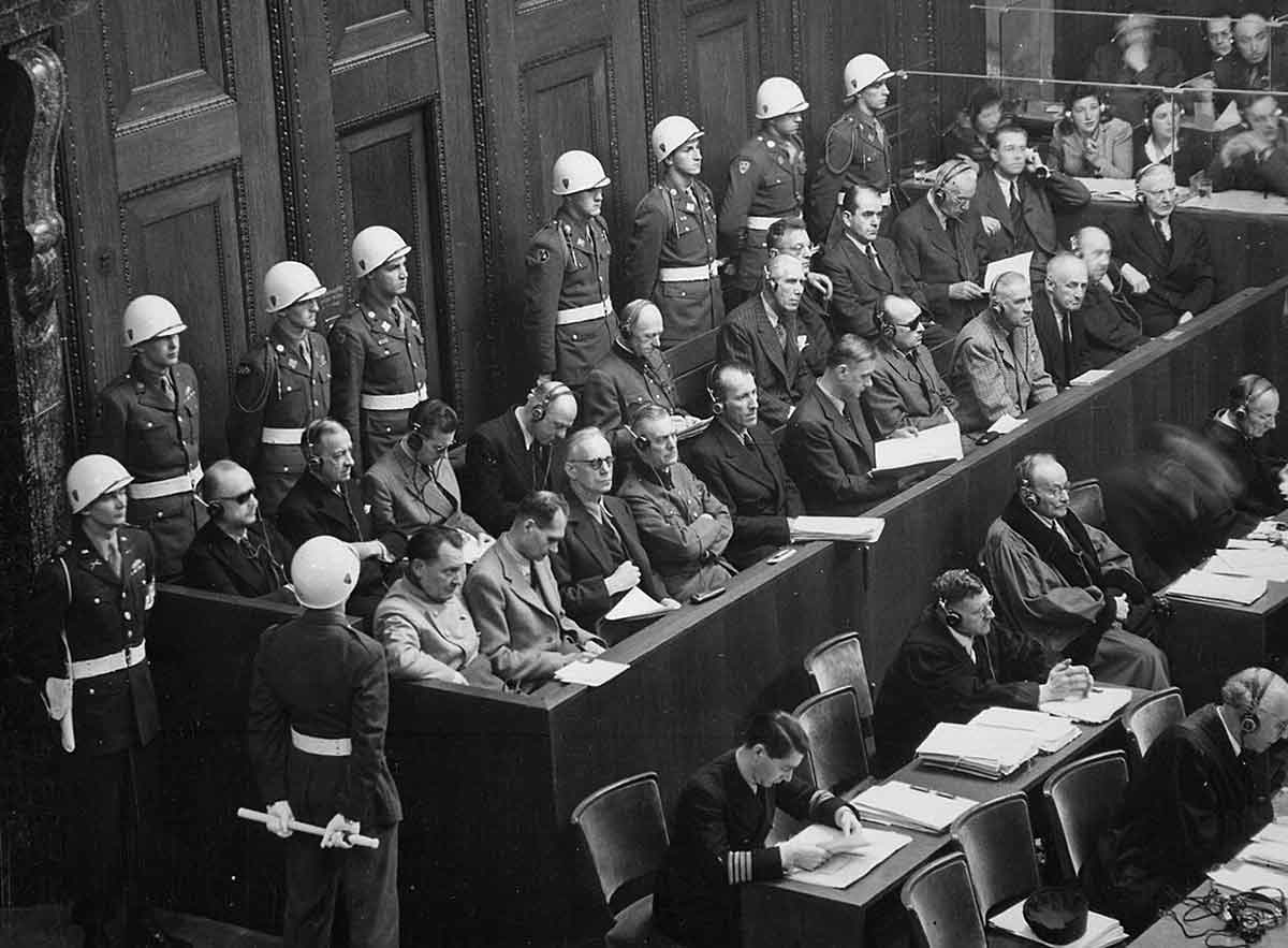 defendants dock nuremberg
