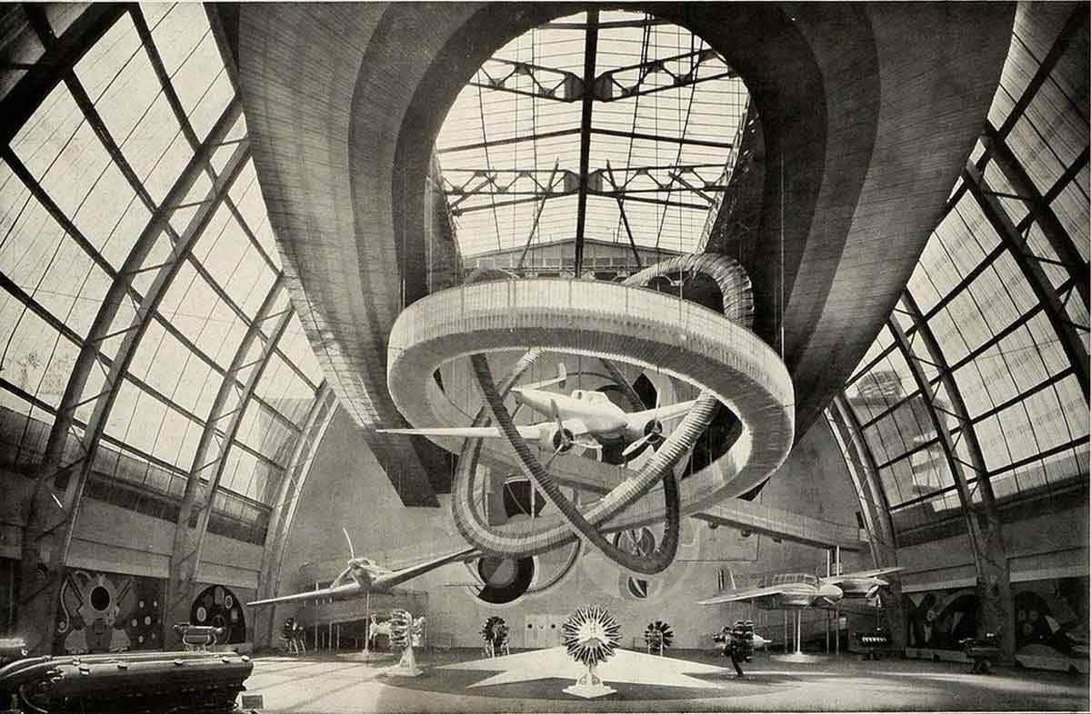 delaunay aircraft pavilion