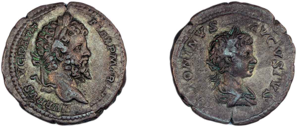 denarius septimiusseverus caracalla antioch britishmuseum