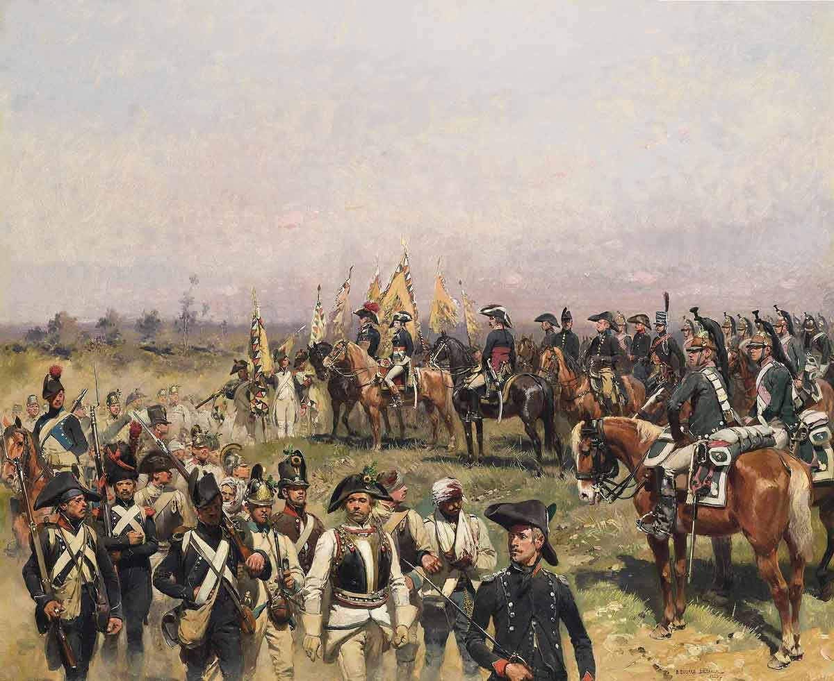 detaille bonaparte in italy 1797