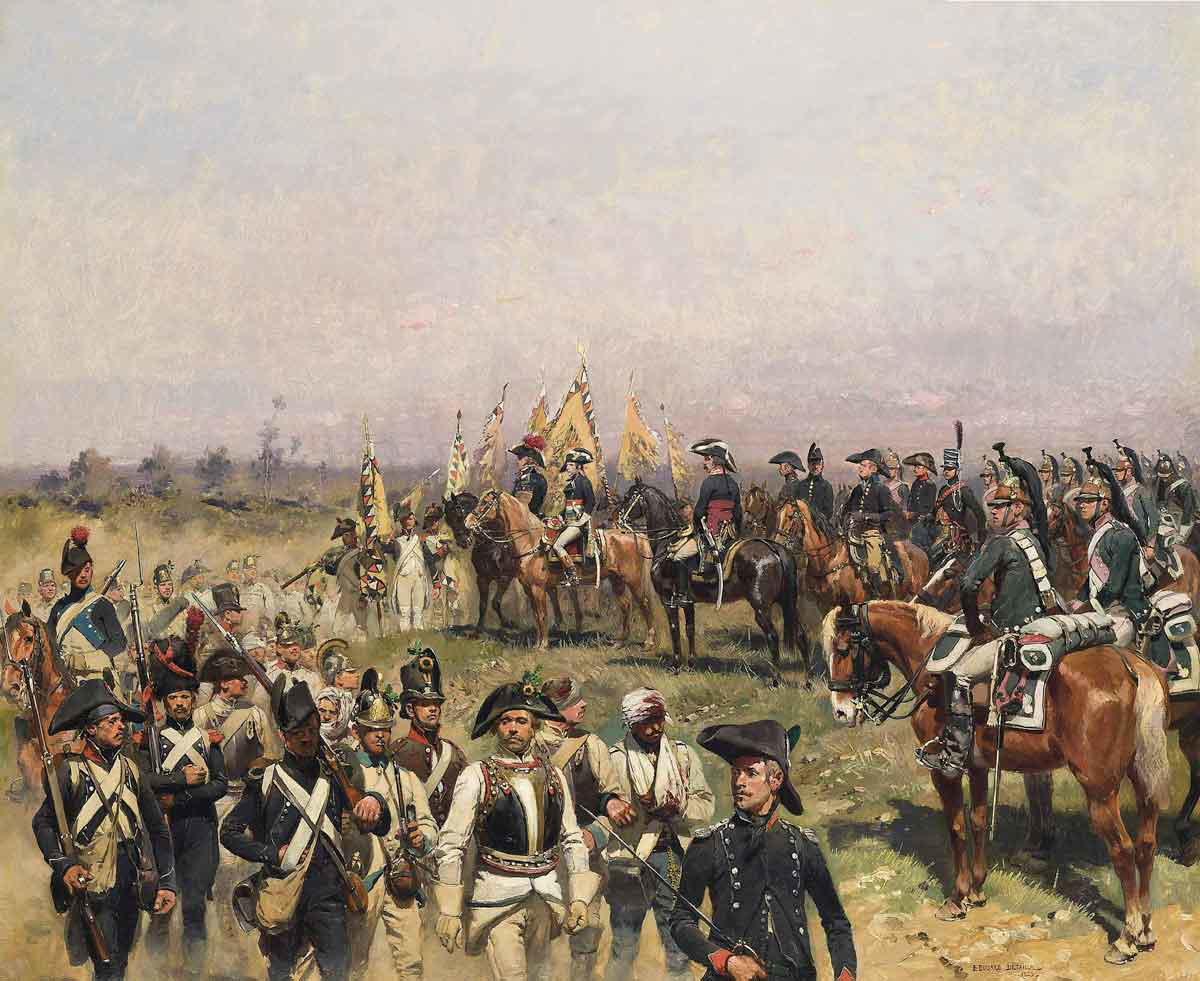 detaille bonaparte in italy 1797
