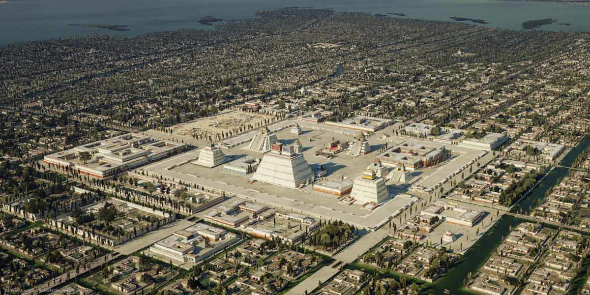 digital reconstruction tenochtitlan