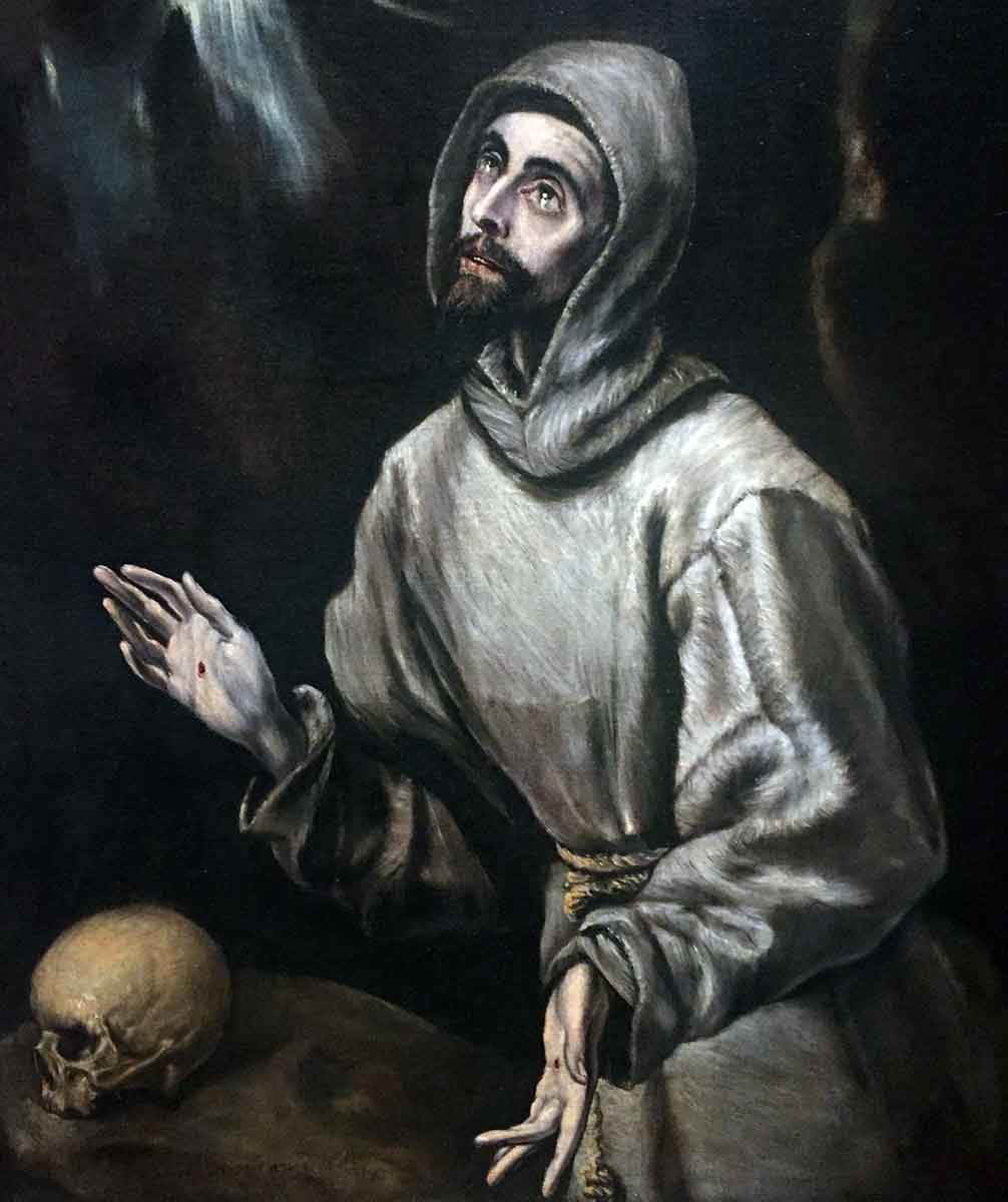 el greco saint francis stigmata christian mysticism