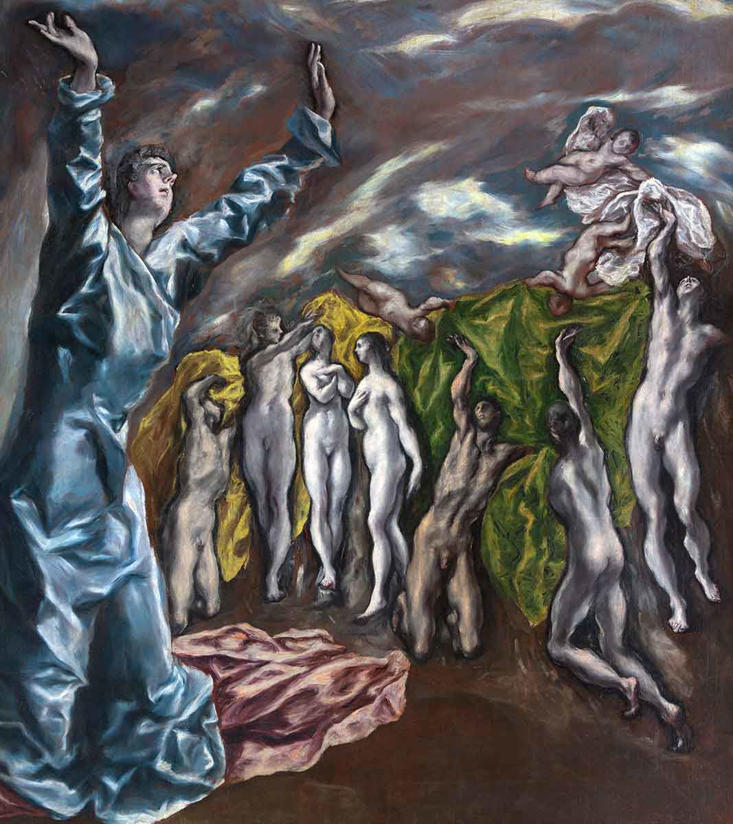 el greco vision saint john painting