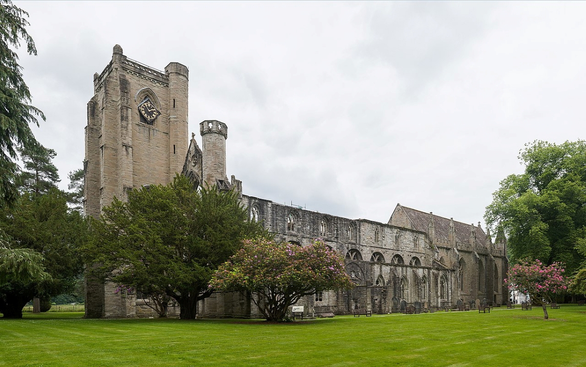 exterior dunkeld cathedral dunkeld scotland