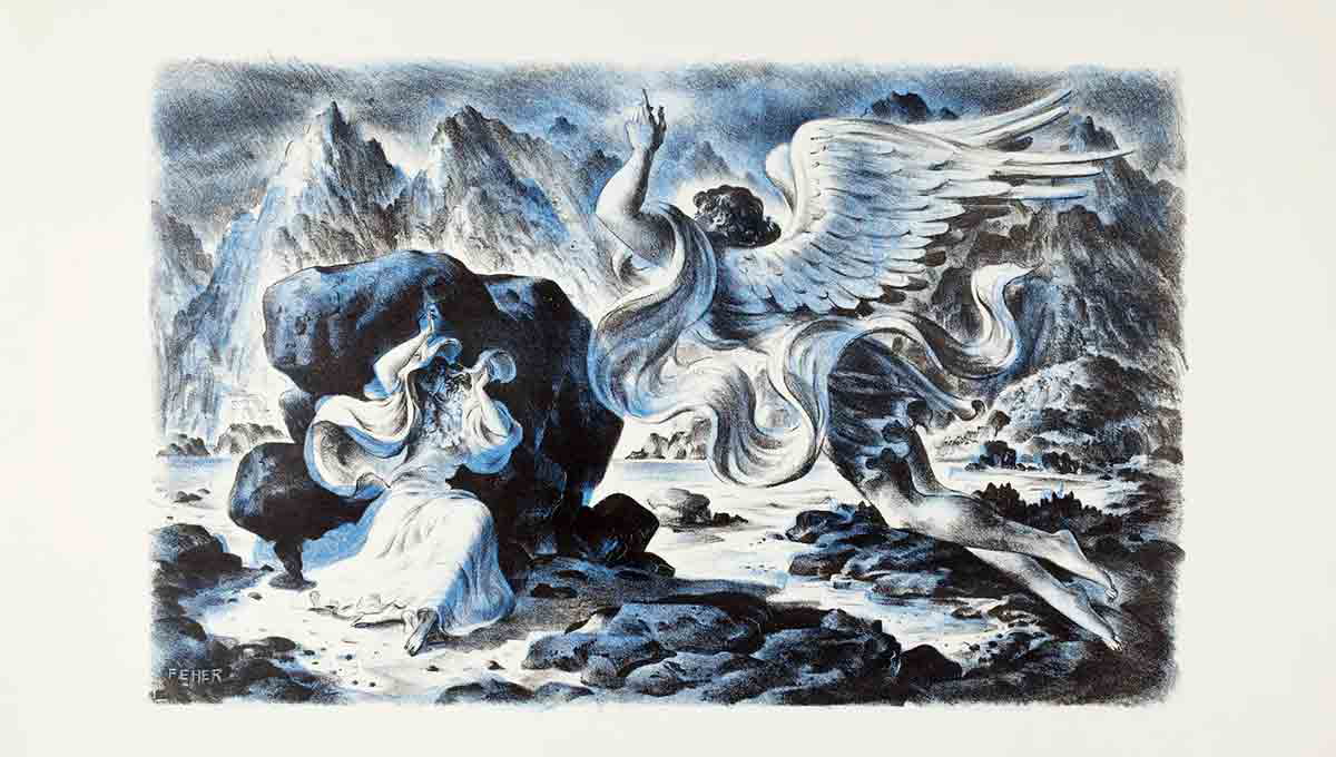 feher annunciation lithograph