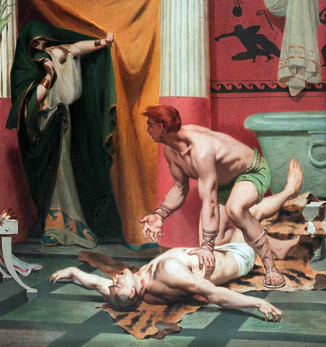 fernand pelez the death of commodus