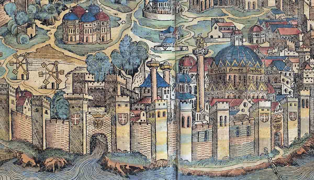 first council of constantinople nuremberg chronicle