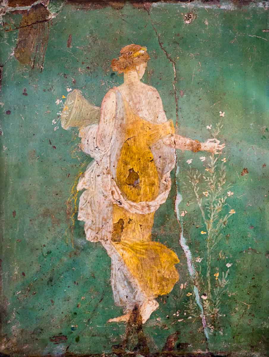 flora pompeii fresco