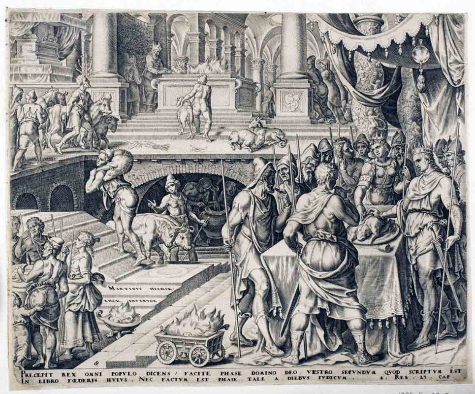 galle josiah celebrating passover print