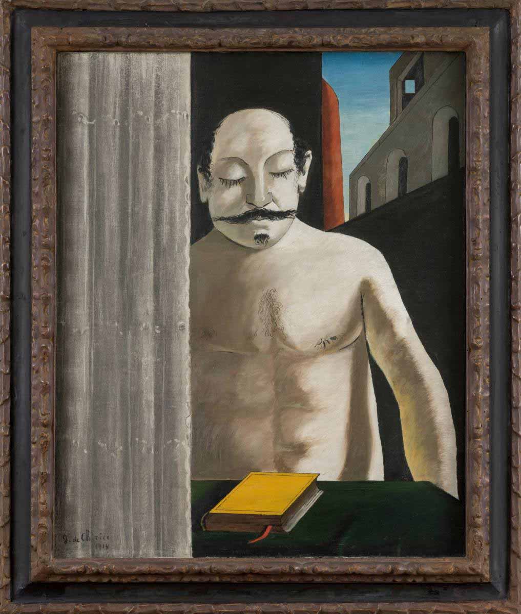 giorgio de chirico brain painting
