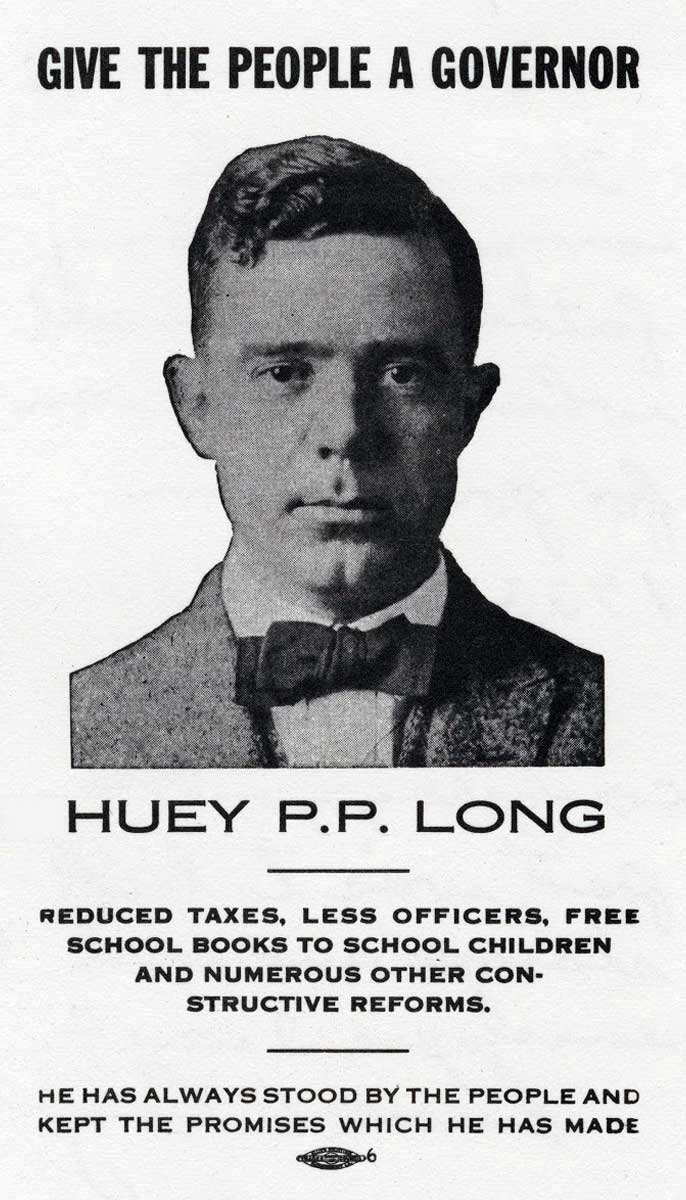 governor campaign poster