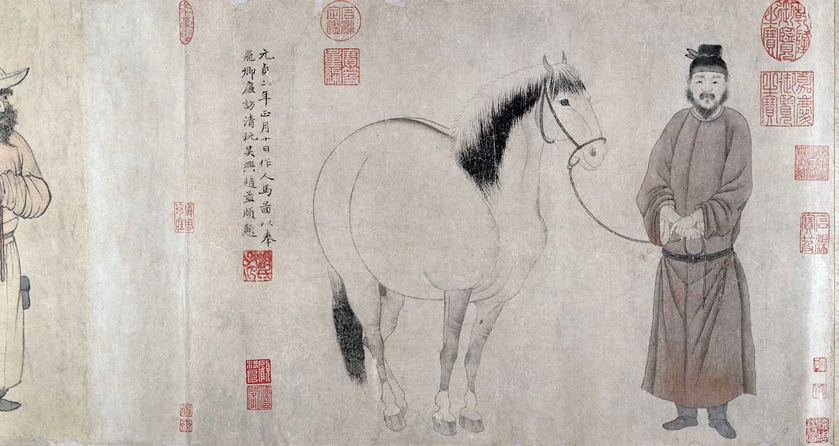 grooms and horses yuan dynasty
