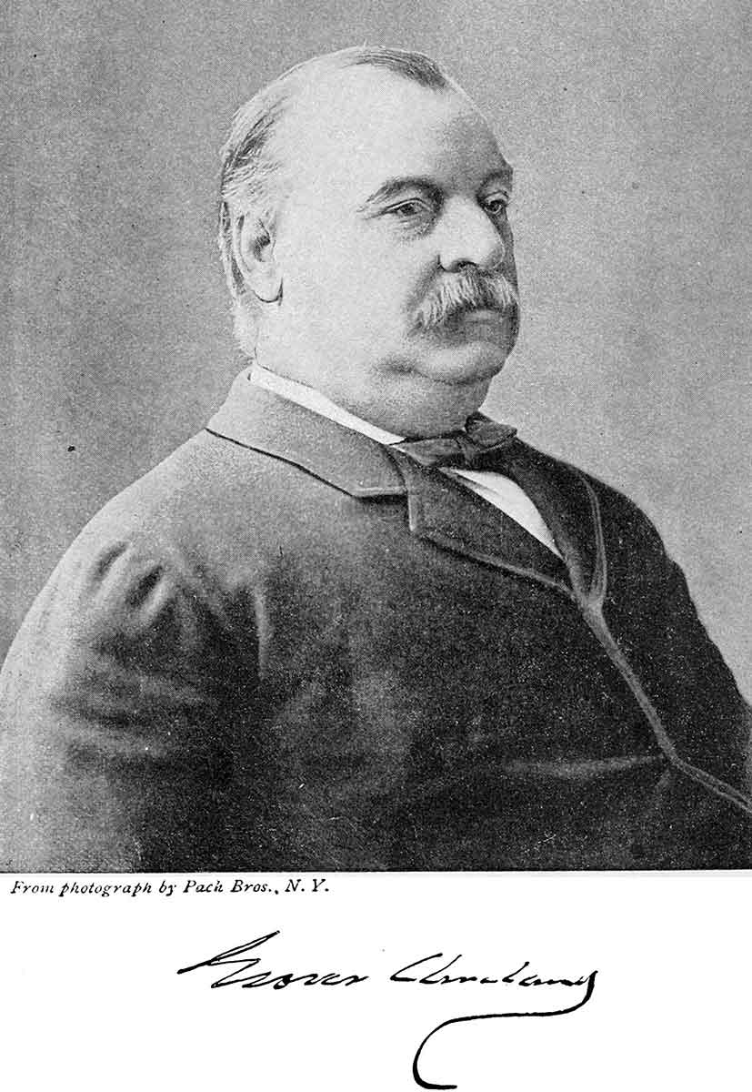 grover cleveland photo and sig