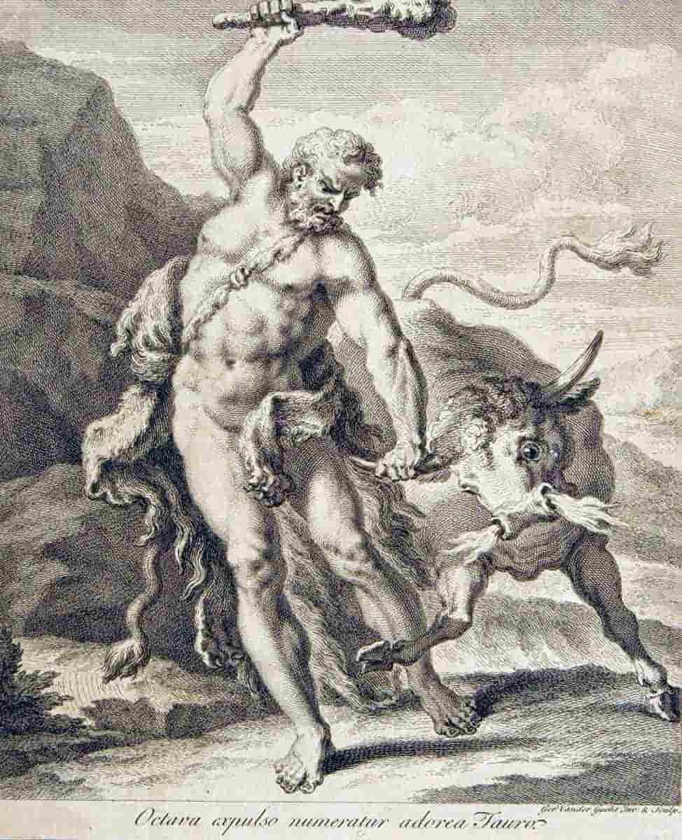 gucht hercules cretan bull engraving