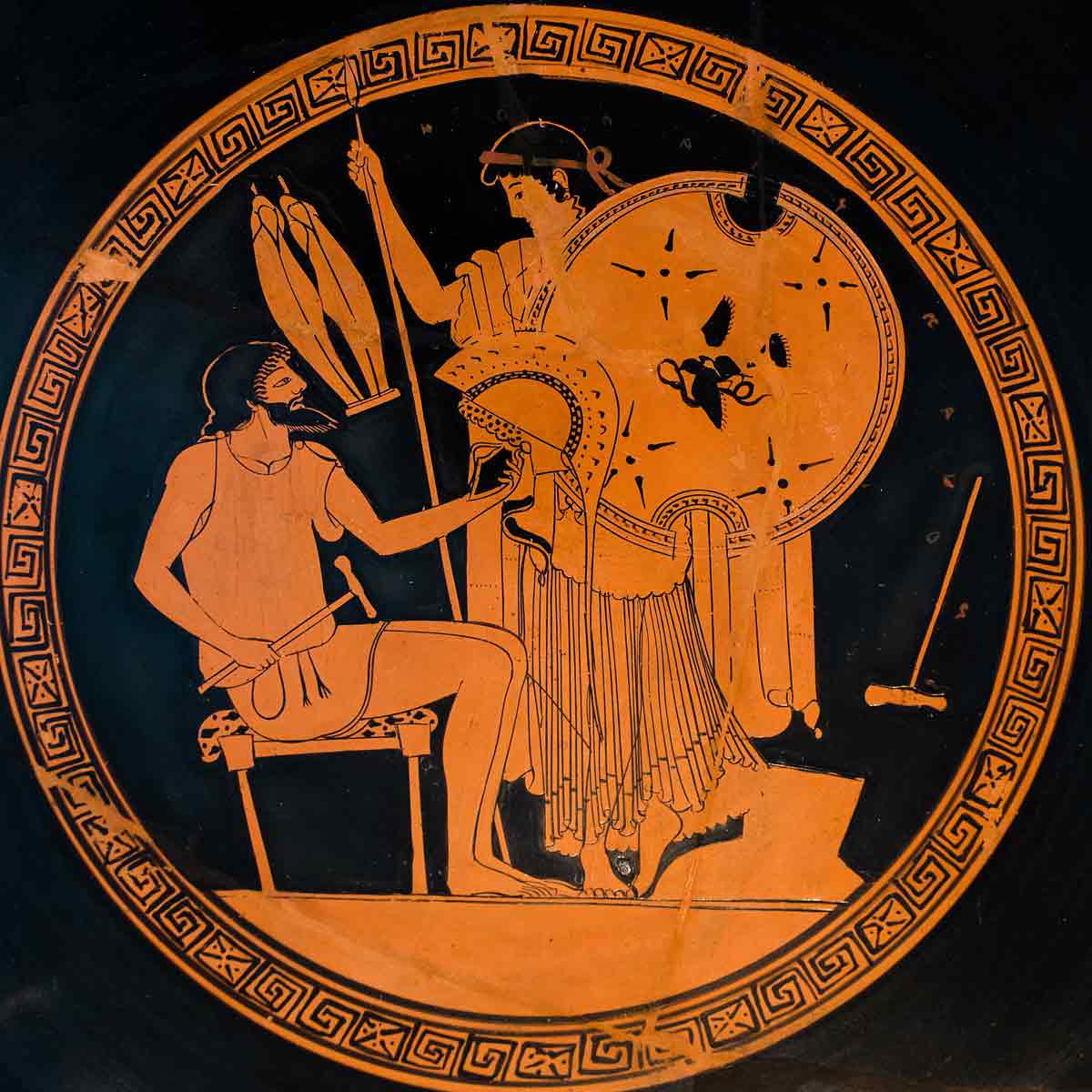 hephaestus thetis armour achilles